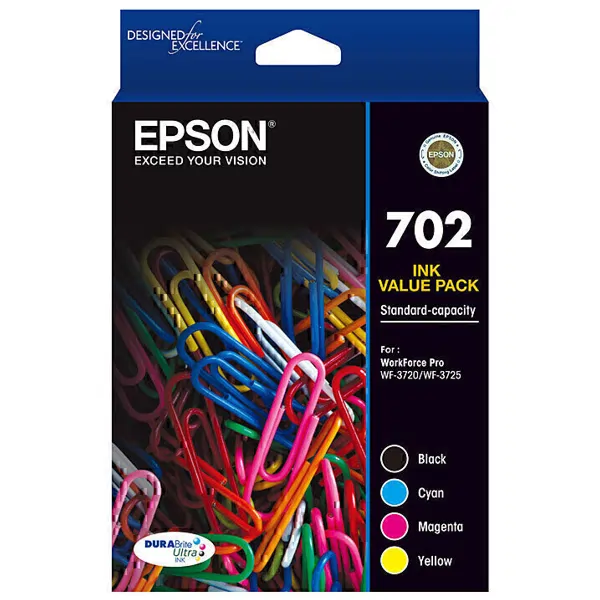 Epson 702 CMYK Ink cartridge Pack C13T344692