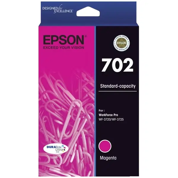 Epson 702 Magenta Ink Cartridge C13T344392