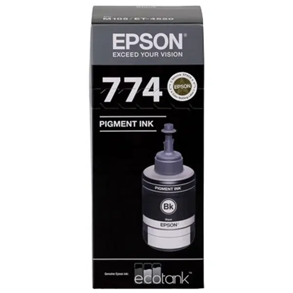 Epson T774 Black EcoTank Bottle C13T774192