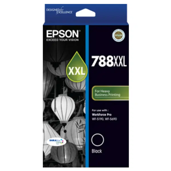 Epson 788XXL Black Ink Cartridge C13T788192