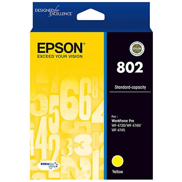 Epson 802 Yellow Ink Cartridge C13T355492