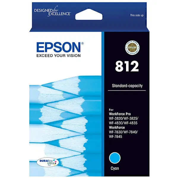 Epson 812 Cyan Ink Cartridge C13T05D292