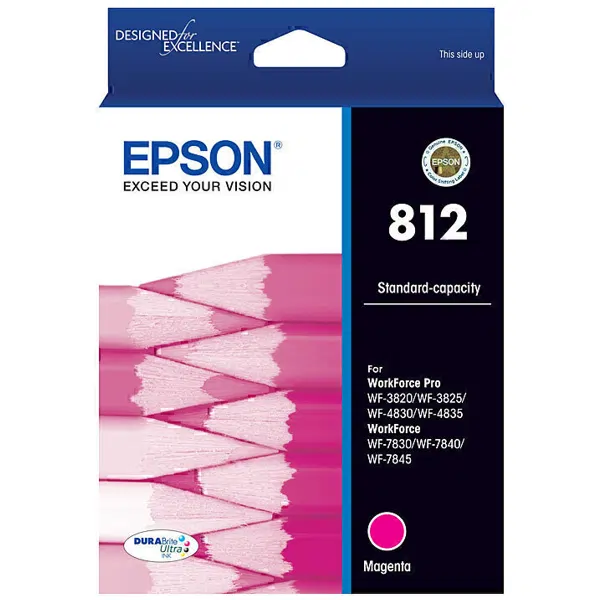 Epson 812 Magenta Ink Cartridge C13T05D392