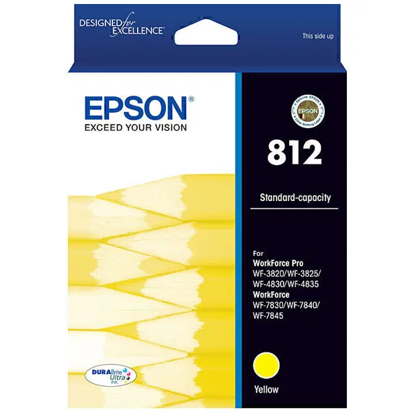 Epson 812 Yellow Ink Cartridge C13T05D492