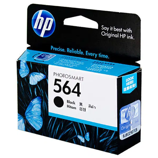 HP #564 Black Ink Cartridge CB316WA