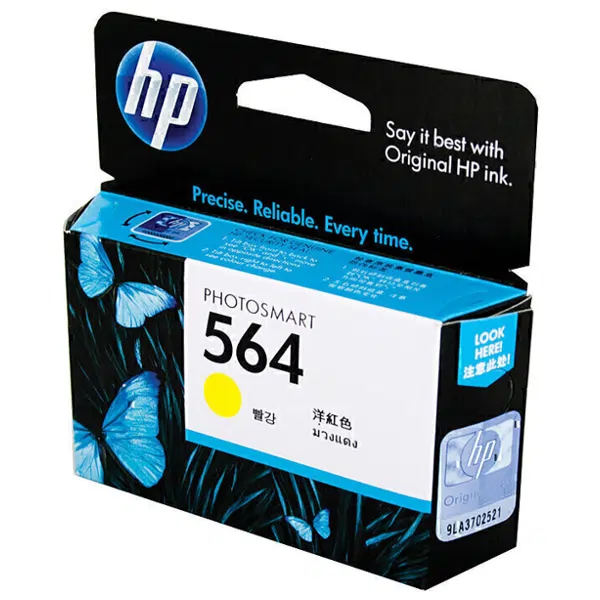 HP #564 Yellow Ink Cartridge CB320WA