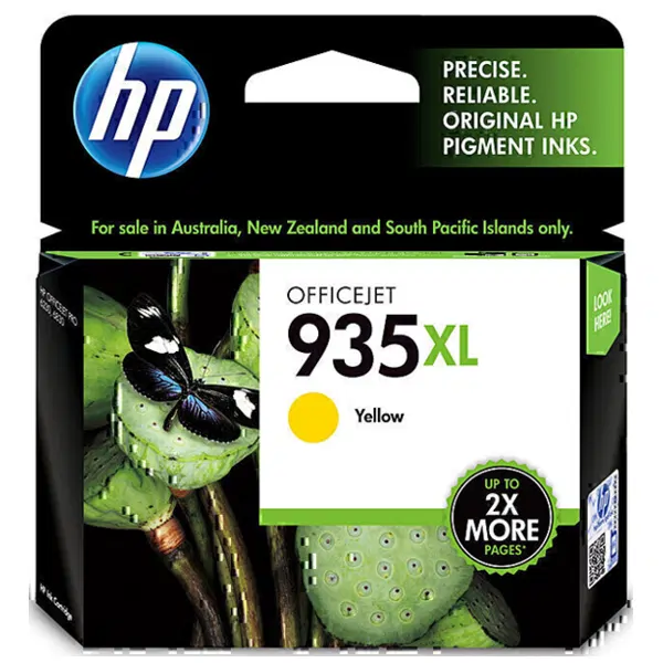 HP #935XL Yellow High Yield Ink Cartridge C2P26AA