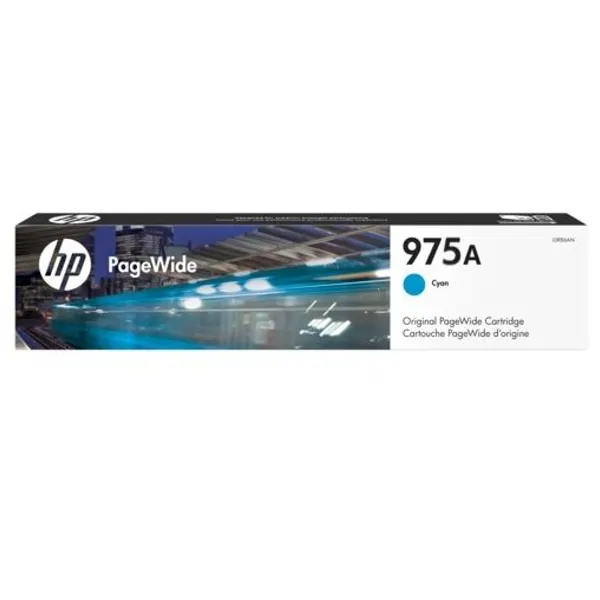 HP #975A Cyan Ink Cartridge L0R88AA