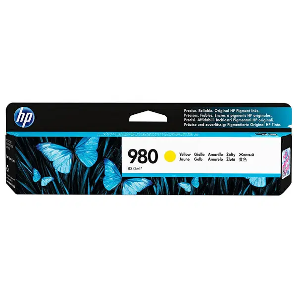 HP #980 Yellow Ink Cartridge D8J09A