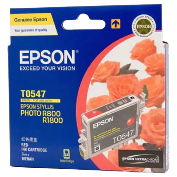 Epson T0547 Red Ink Cartridge C13T054790