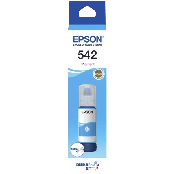 Epson T542 Cyan EcoTank Ink Bottle C13T06A292