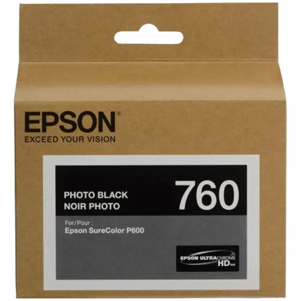 Epson 760 Photo Black Ink Cartridge C13T760100