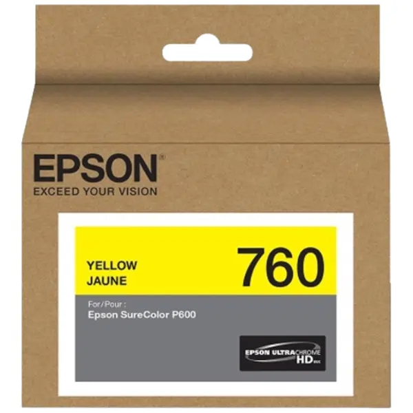 Epson 760 Yellow Ink Cartridge C13T760400