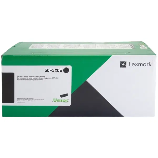 Lexmark 503X (50F3X0E) Extra High Yield Black Toner Cartridge 50F3X0E