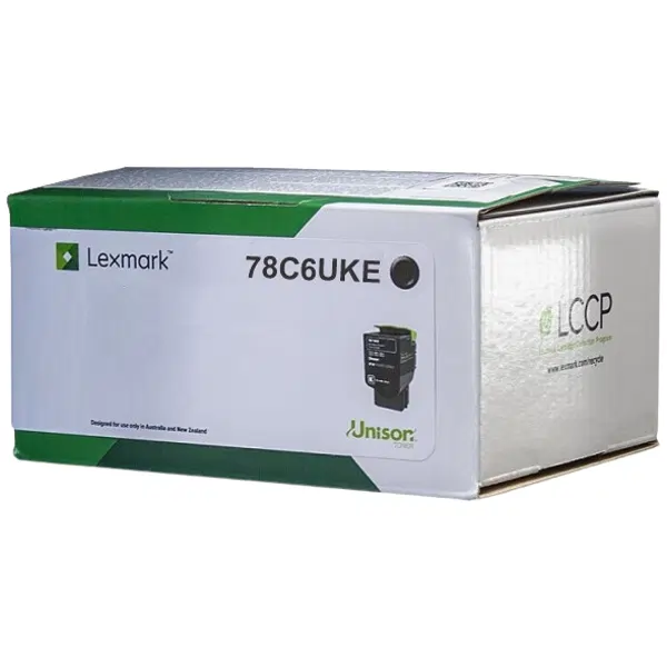 Lexmark 78C6UKE Ultra High Yield Black Toner Cartridge 78C6UKE