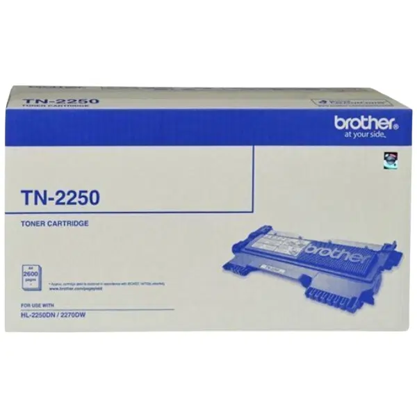 Brother TN2250 Black Toner Cartridge TN-2250