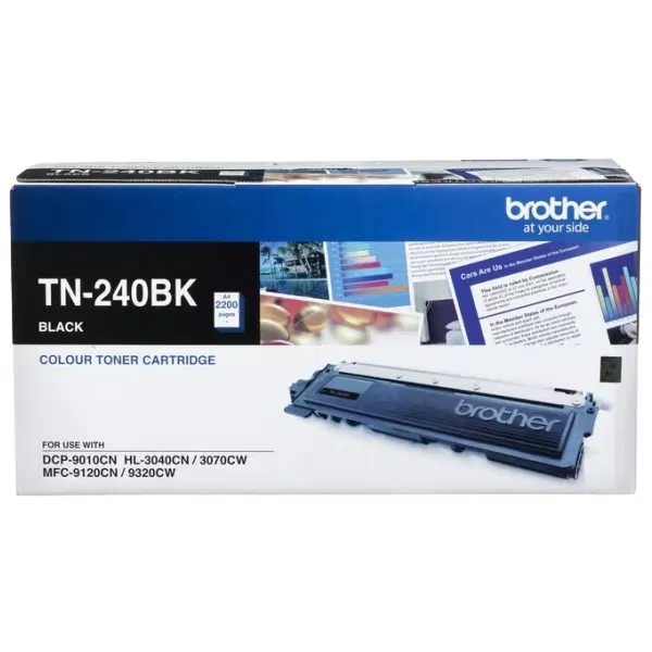 Brother TN240 Black Toner Cartridge TN-240BK