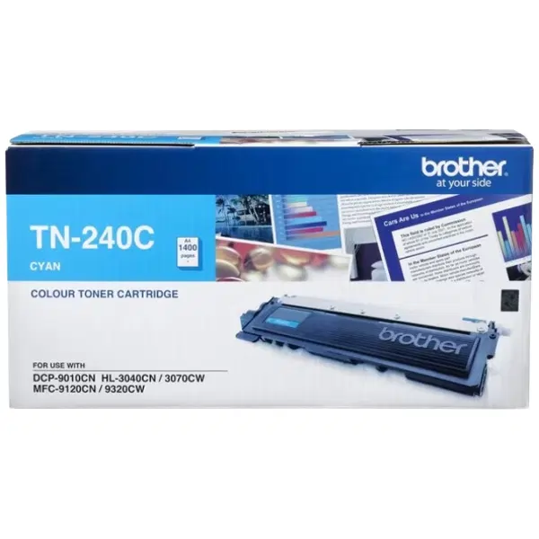 Brother TN240 Cyan Toner Cartridge TN-240C