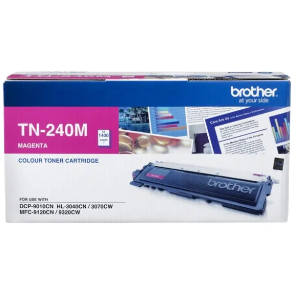 Brother TN240 Magenta Toner Cartridge TN-240M