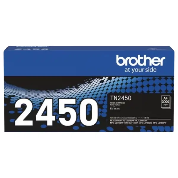 Brother TN2450 Black Toner Cartridge TN-2450