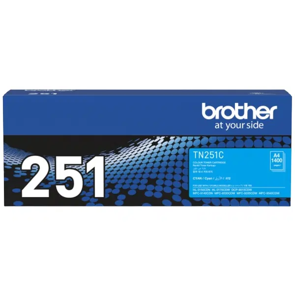 Brother TN251 Cyan Toner Cartridge TN-251C