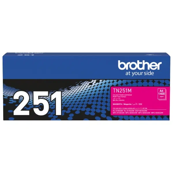 Brother TN251 Magenta Toner Cartridge TN-251M