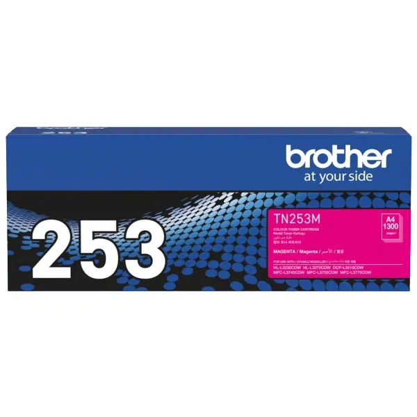 Brother TN253 Magenta Toner Cartridge TN-253M