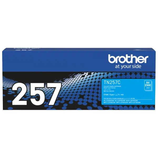 Brother TN257 Cyan Toner Cartridge TN-257C