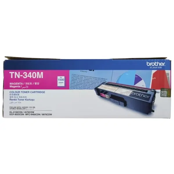 Brother TN340 Magenta Toner Cartridge TN-340M