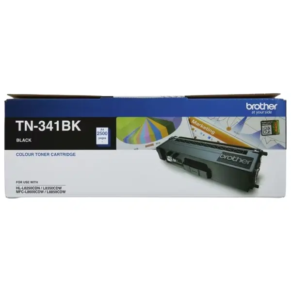 Brother TN341 Black Toner Cartridge TN-341BK