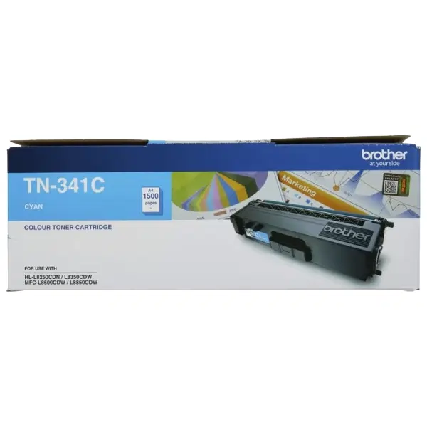 Brother TN341 Cyan Toner Cartridge TN-341C