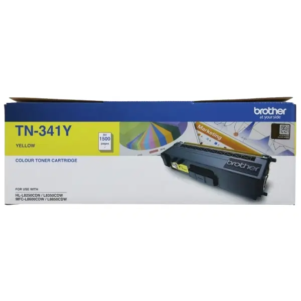 Brother TN341 Yellow Toner Cartridge TN-341Y