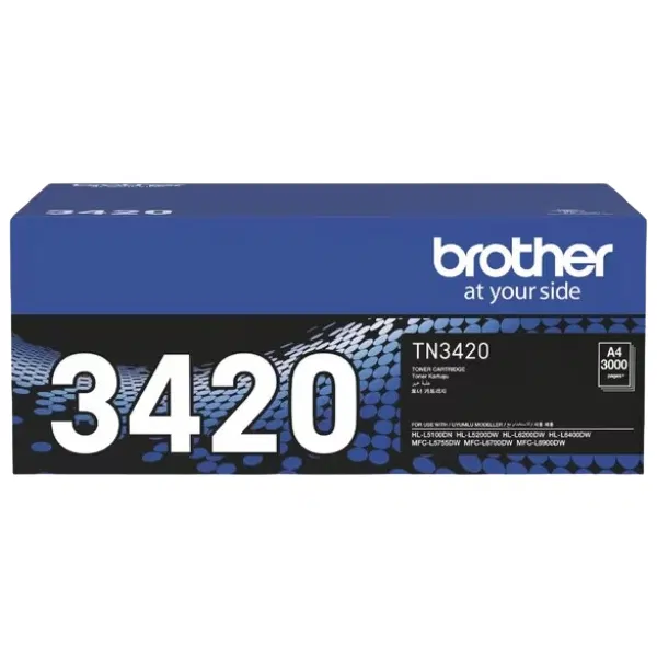 Brother TN3420 Black Toner Cartridge TN-3420