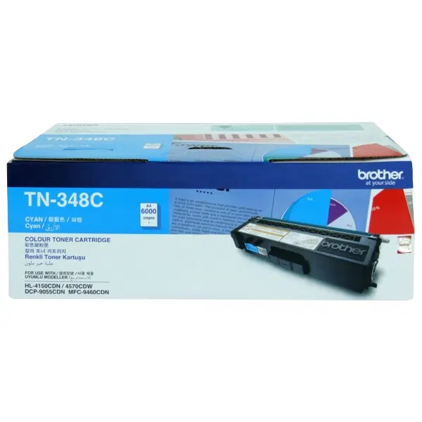 Brother TN348 Cyan Toner Cartridge TN-348C