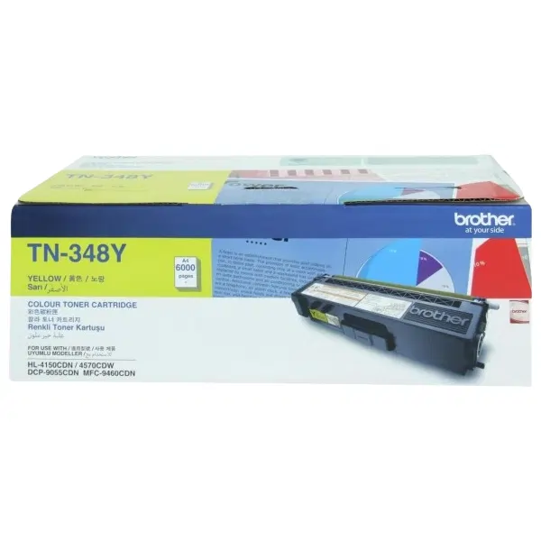 Brother TN348 Yellow Toner Cartridge TN-348Y