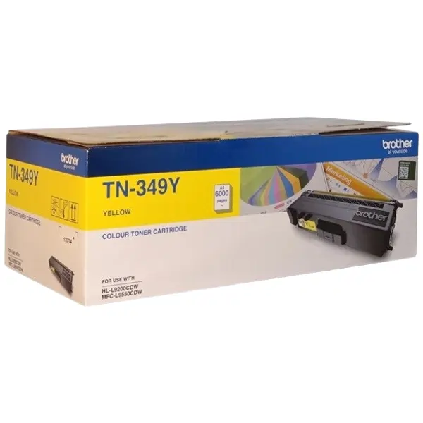 Brother TN349 Yellow Toner Cartridge TN-349Y