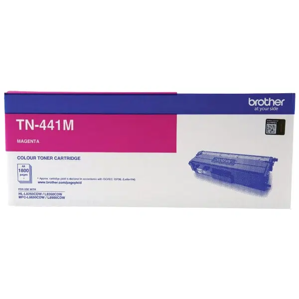 Brother TN441 Magenta Toner Cartridge TN-441M