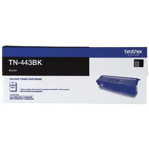 Brother TN443 Black Toner Cartridge TN-443BK