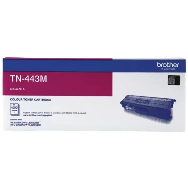 Brother TN443 Magenta Toner Cartridge TN-443M