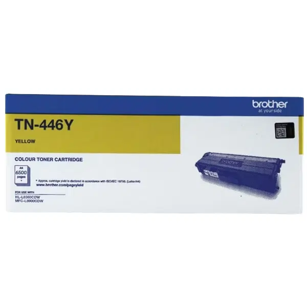 Brother TN446 Yellow Toner Cartridge TN-446Y