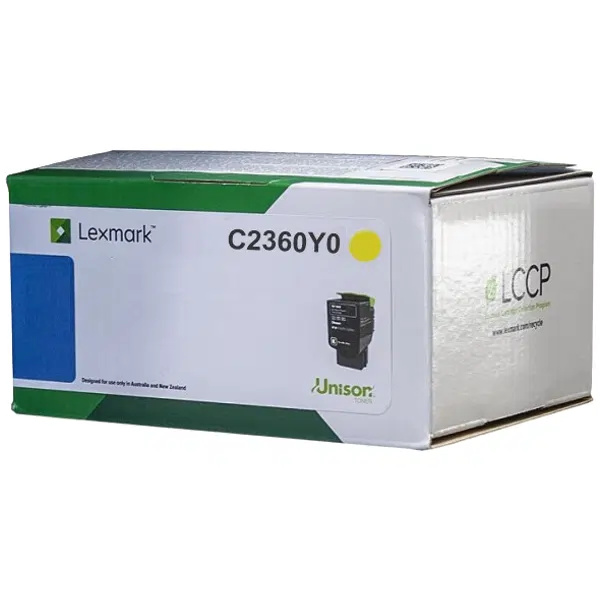 Lexmark C2360Y0 Yellow Toner Cartridge C2360Y0