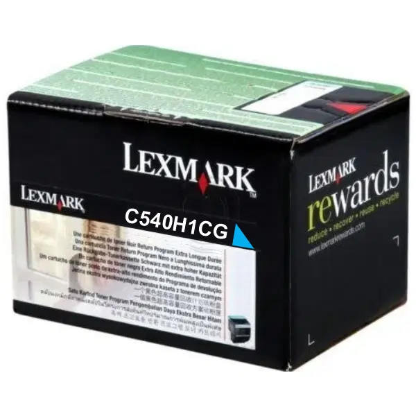 Lexmark C540H1CG Cyan Toner Cartridge C540H1CG