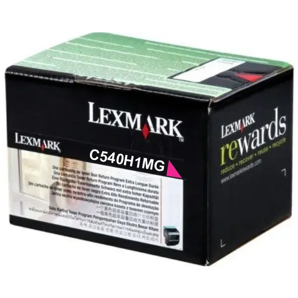 Lexmark C540H1MG Magenta Toner Cartridge C540H1MG