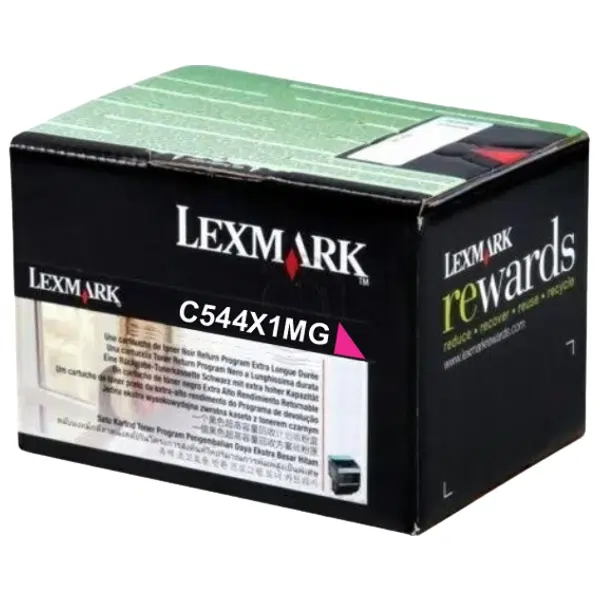 Lexmark C544X1MG Magenta Toner Cartridge C544X1MG