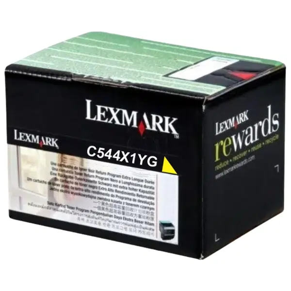 Lexmark C544X1YG Yellow Toner Cartridge C544X1YG