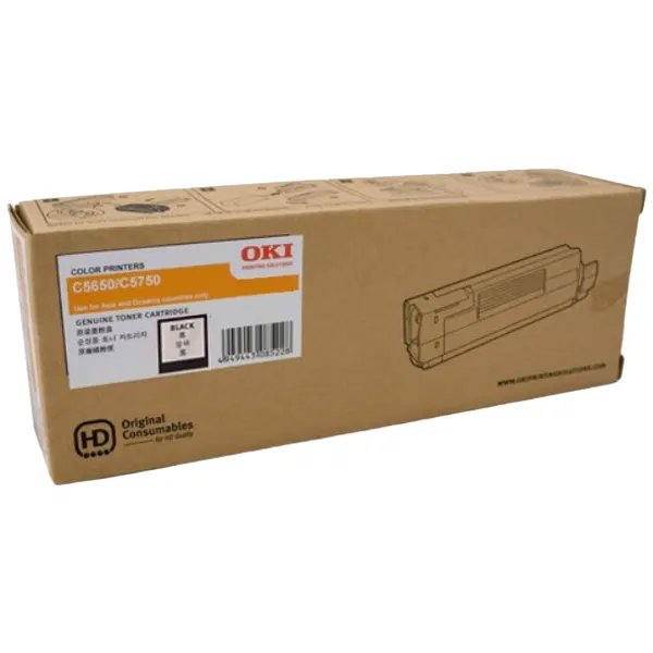 OKI C5650 Black Toner Cartridge 43865712