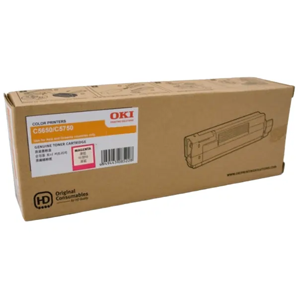 OKI C5650 Magenta Toner Cartridge 43872310