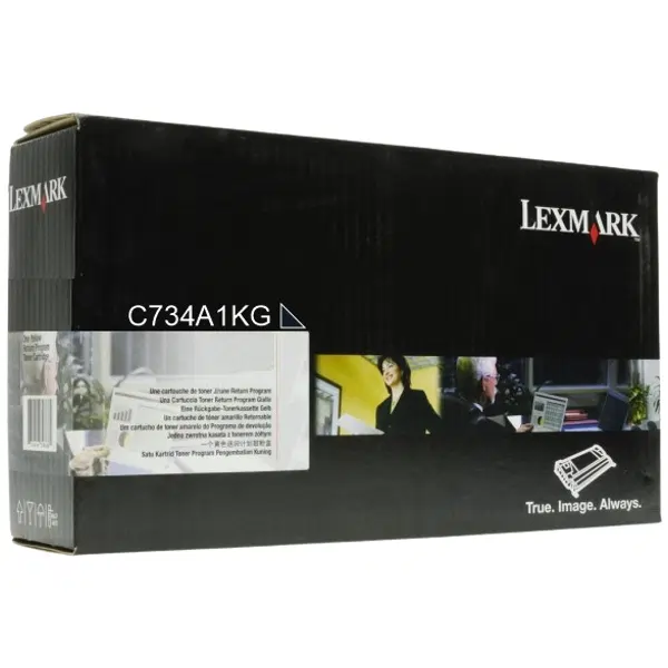 Lexmark C734A1KG Black Toner Cartridge C734A1KG