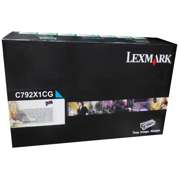 Lexmark C792X1CG High Yield Cyan Toner Cartridge C792X1CG