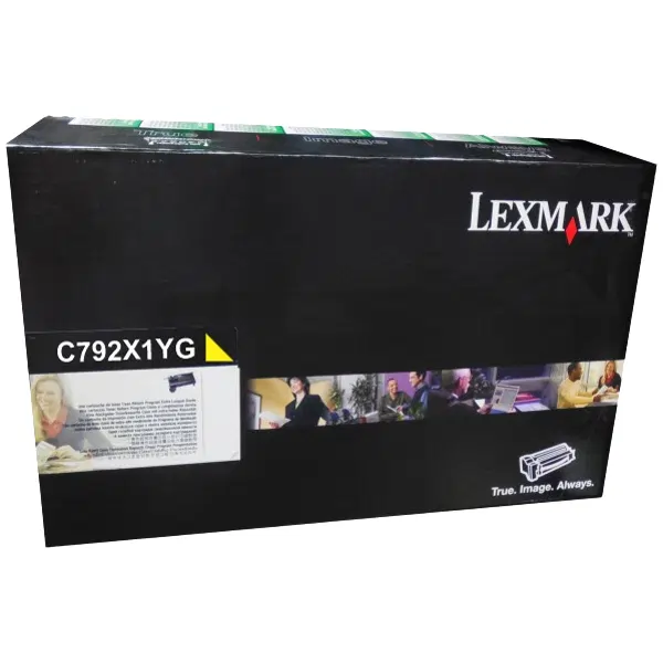 Lexmark C792X1YG High Yield Yellow Toner Cartridge C792X1YG